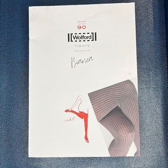 NWT Wolford Bianca Tights 15026 - Picture 5 of 11